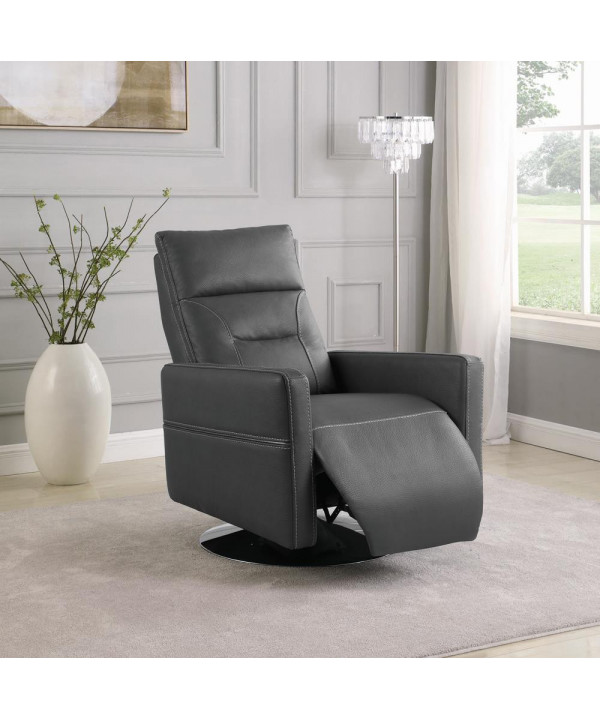 swivel push back recliner